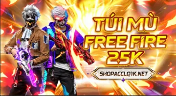TÚI MÙ FREE FIRE 25K - phần thưởng 1
